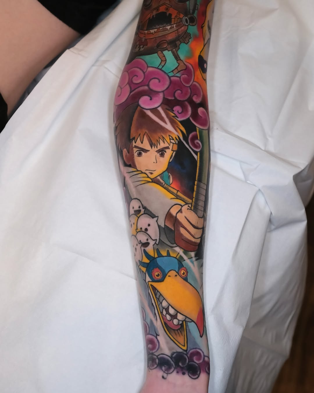 Tattoo by @coztic_tatt โ anime, new_school