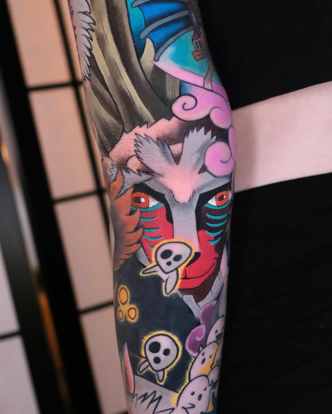 Tattoo by @coztic_tatt โ new_school, anime