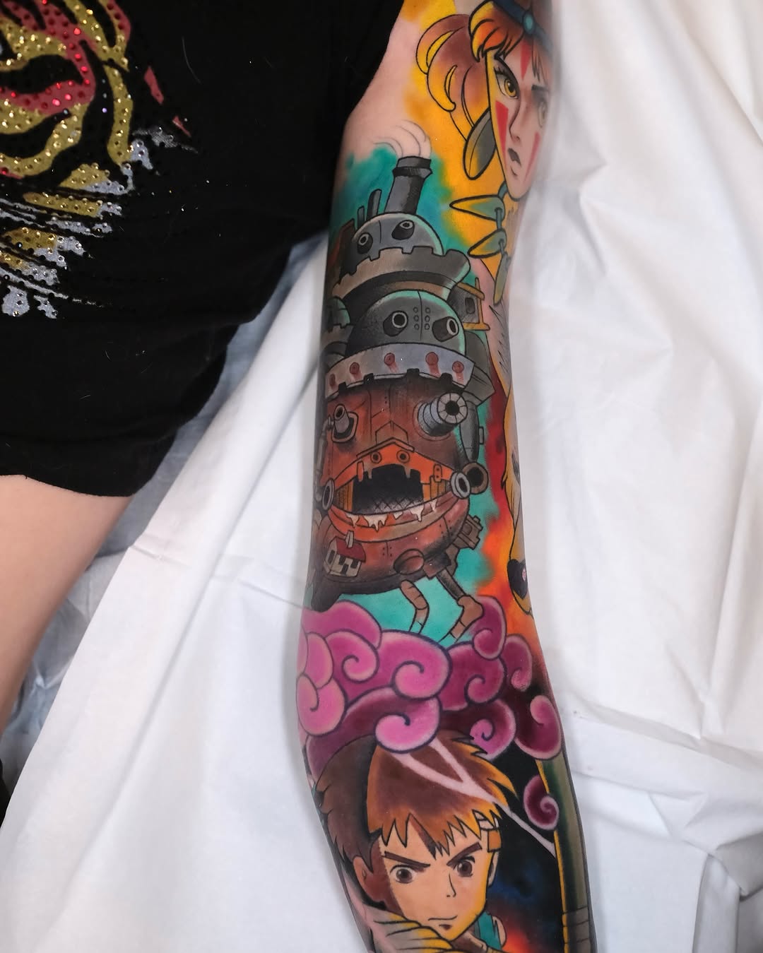 Tattoo by @coztic_tatt โ anime, new_school