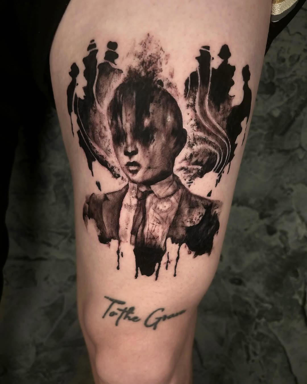 Tattoo by @profound.desires β black_and_grey, realism
