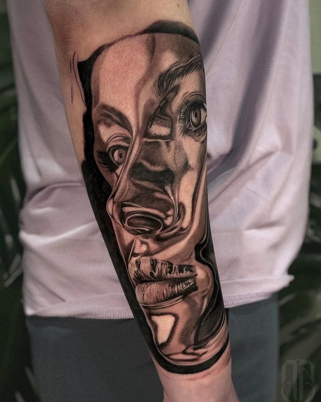 Tattoo by @dima___sova — realism, dark_realism