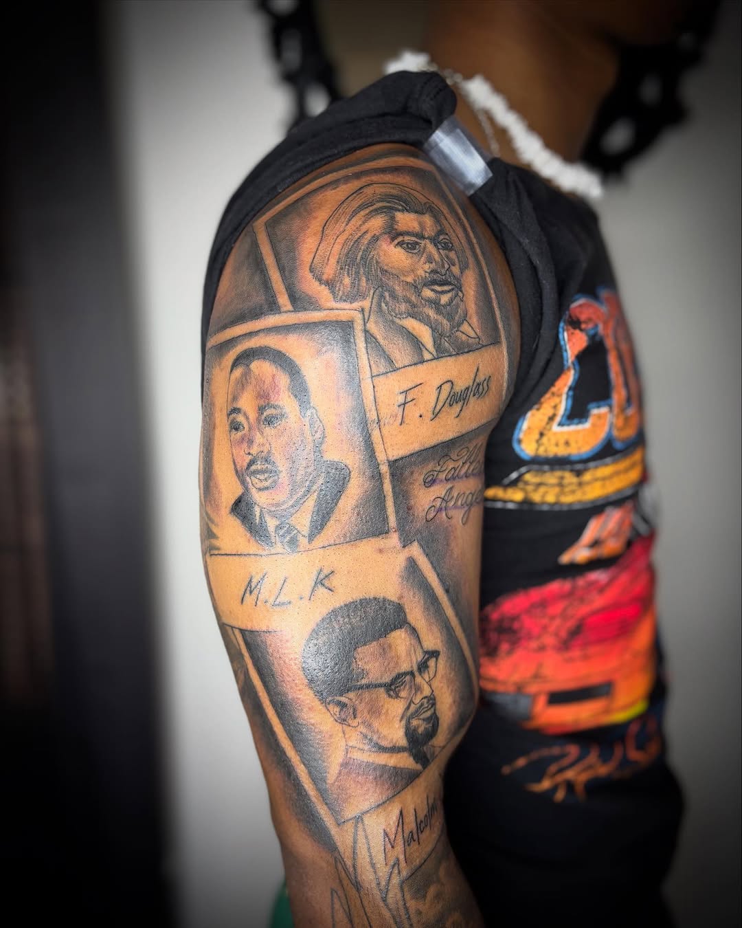 Tattoo by @zhentats2 — realism, black_and_grey