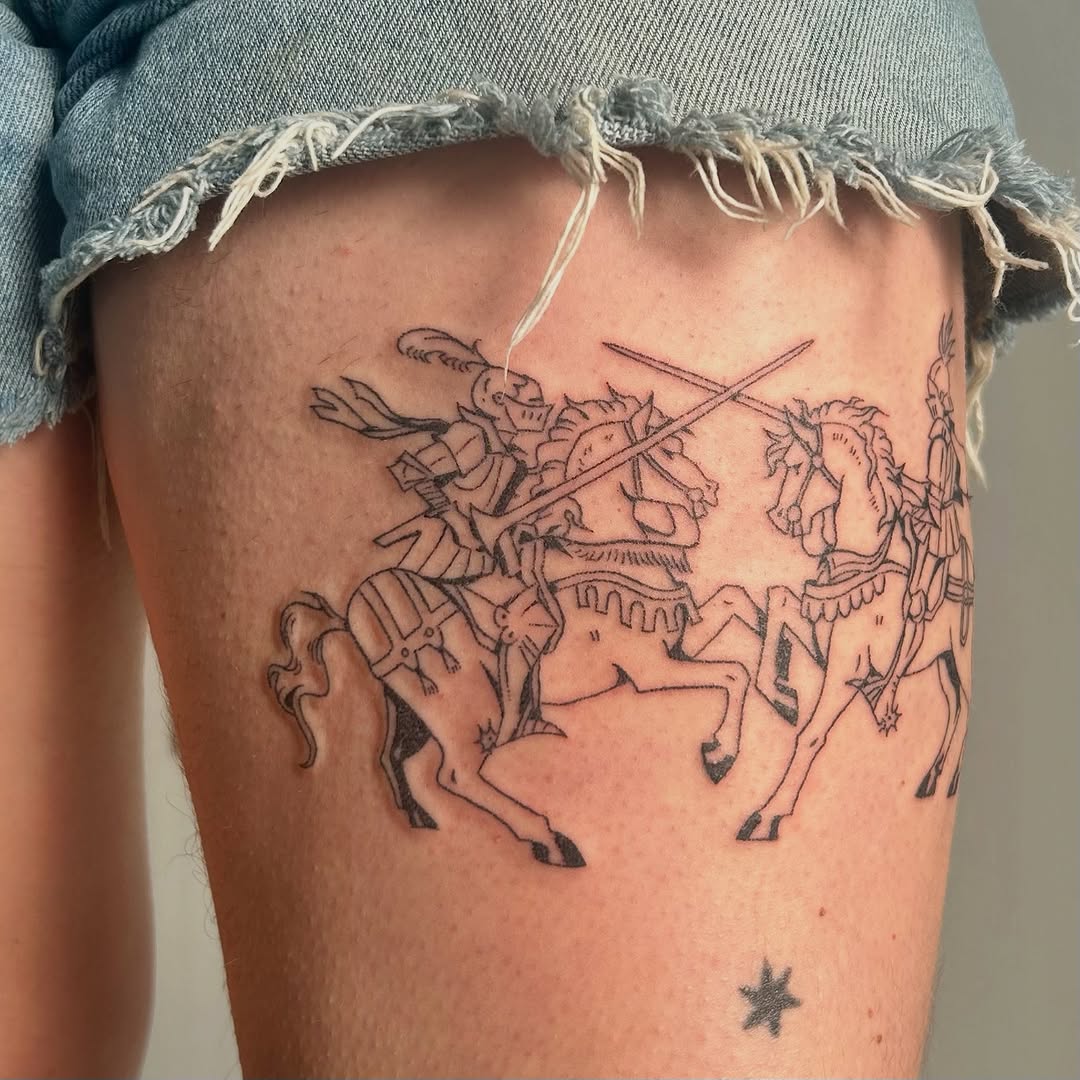 Tattoo by @slxpxke — sketch