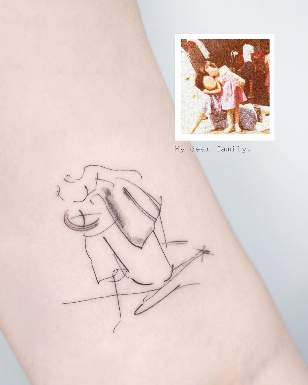 Tattoo by @today_do_black — fine_line, illustrative