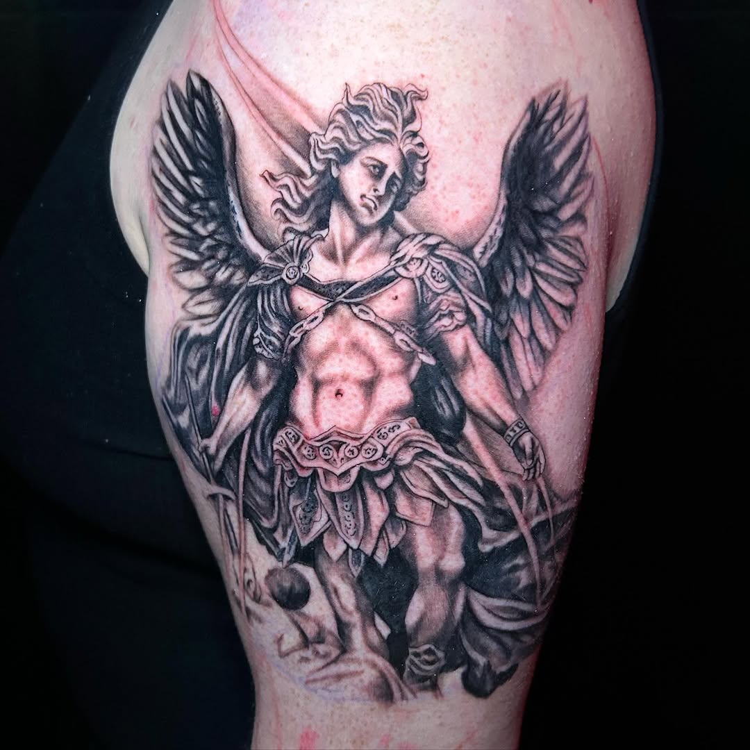 Tattoo by @charlld0 โ realism, black_and_grey