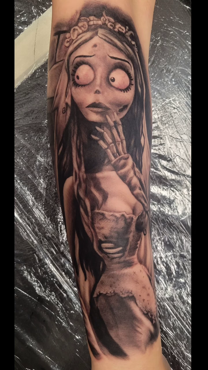Tattoo by @marinas.tattoos โ illustrative, dark_realism