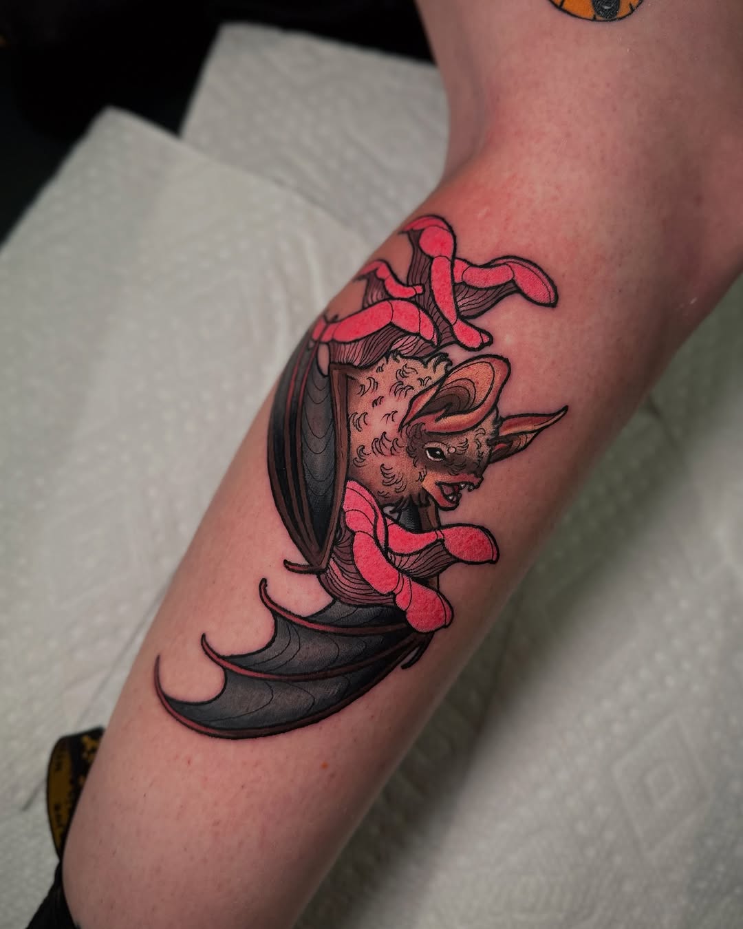 Tattoo by @darien.alexandra โ neo_traditional, black_and_grey
