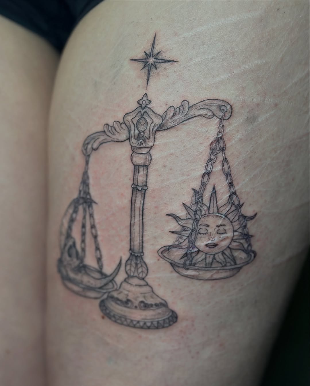 Tattoo by @lexjjart β fine_line, black_and_grey
