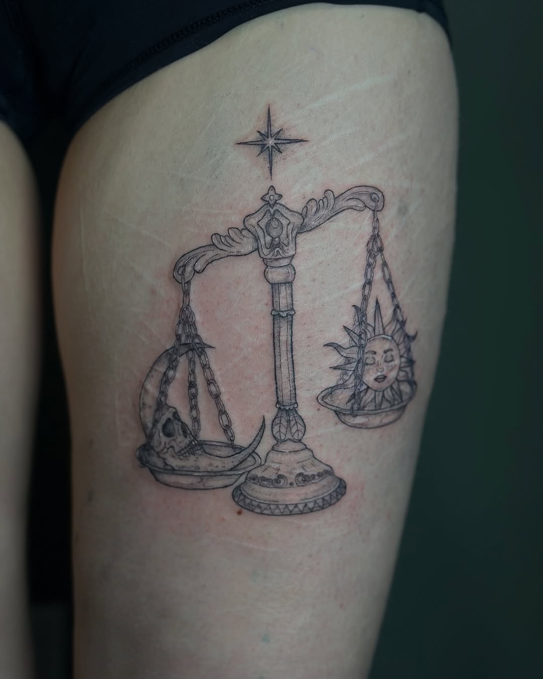 Tattoo by @lexjjart β fine_line, black_and_grey