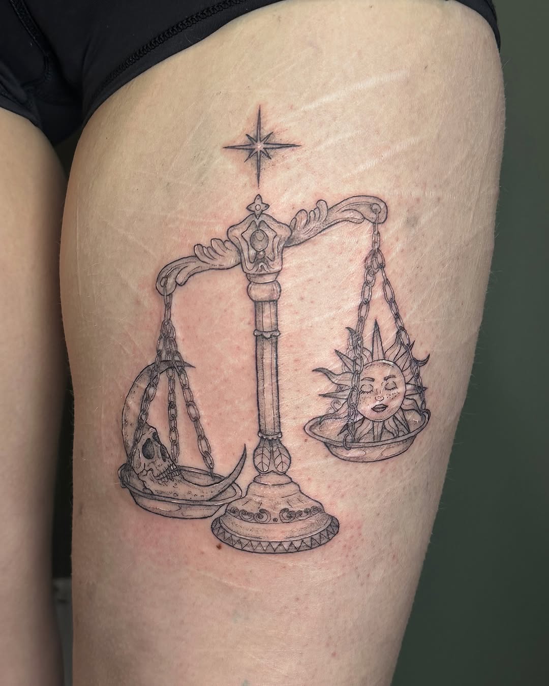 Tattoo by @lexjjart β fine_line, black_and_grey