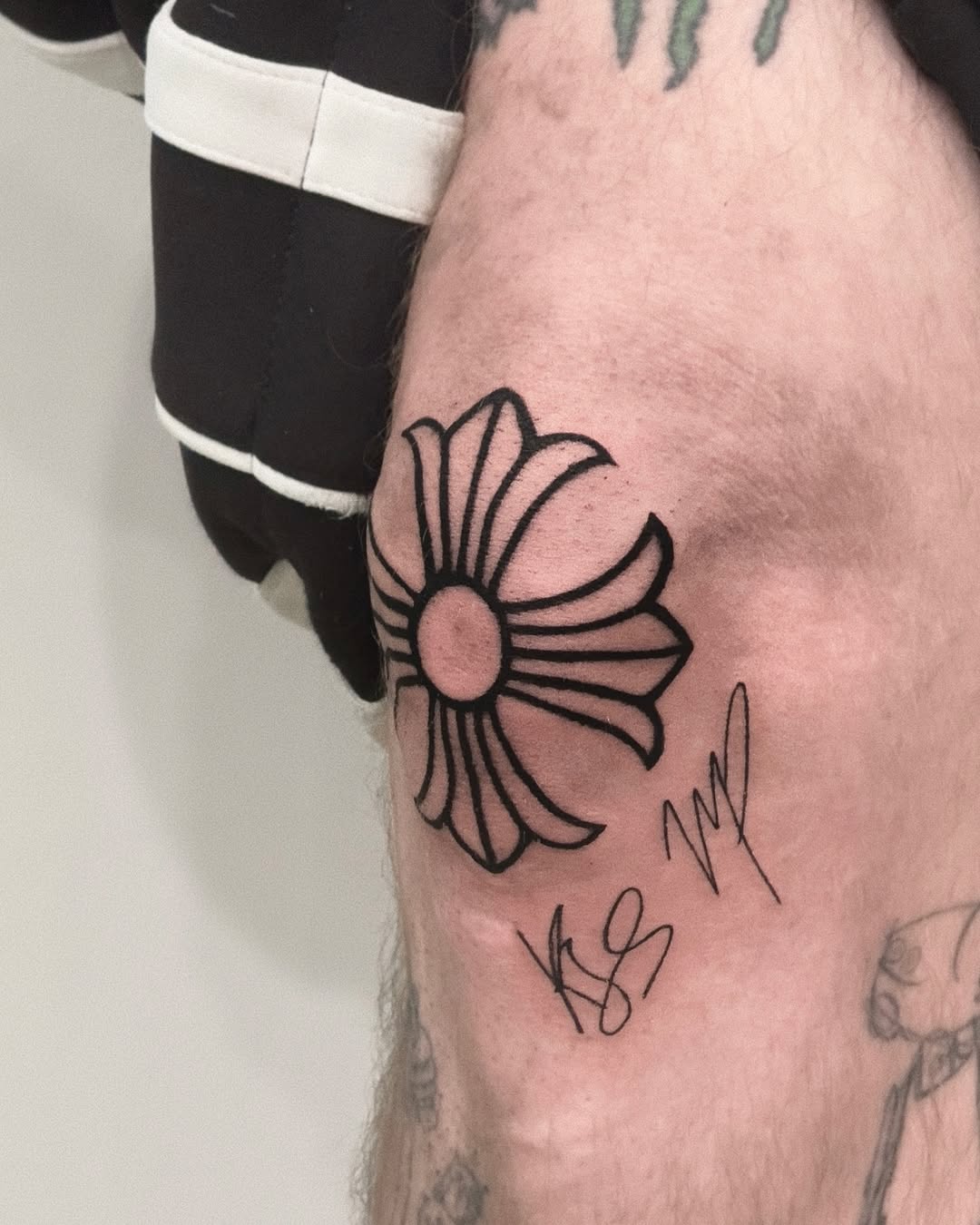 Tattoo by @henkotattooart — blackwork