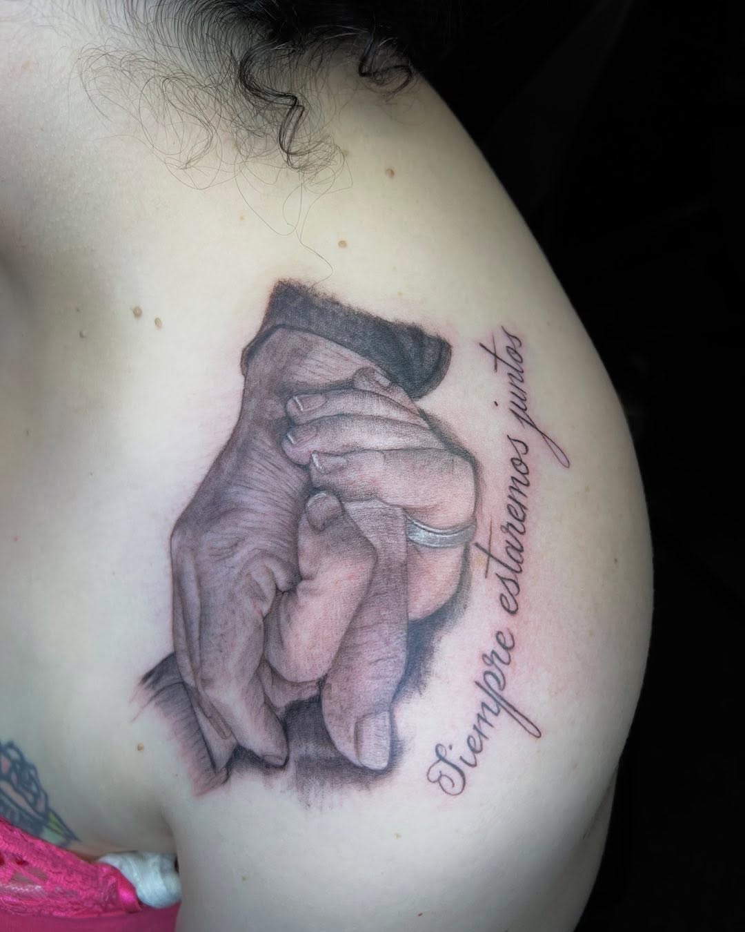 Tattoo by @jt_ink — realism, lettering_script