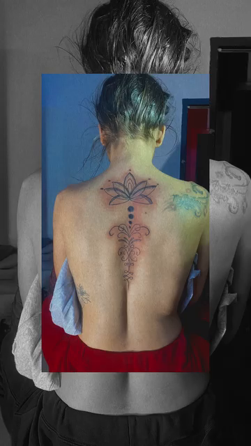 Tattoo by @inguanzoink_ — fine_line, ornamental
