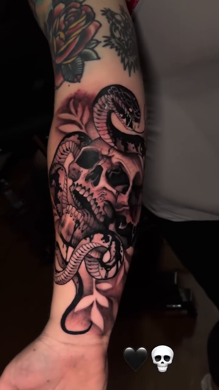 Tattoo by @zeaatattoos — dark_realism, black_and_grey