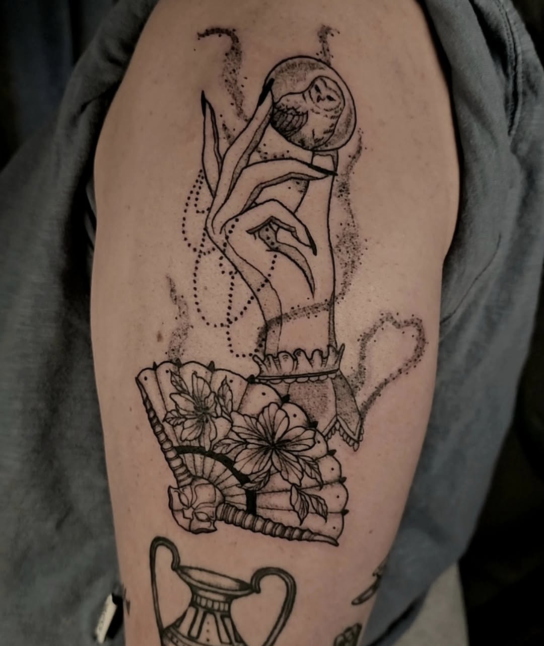 Tattoo by @lithic.ink — fine_line, illustrative