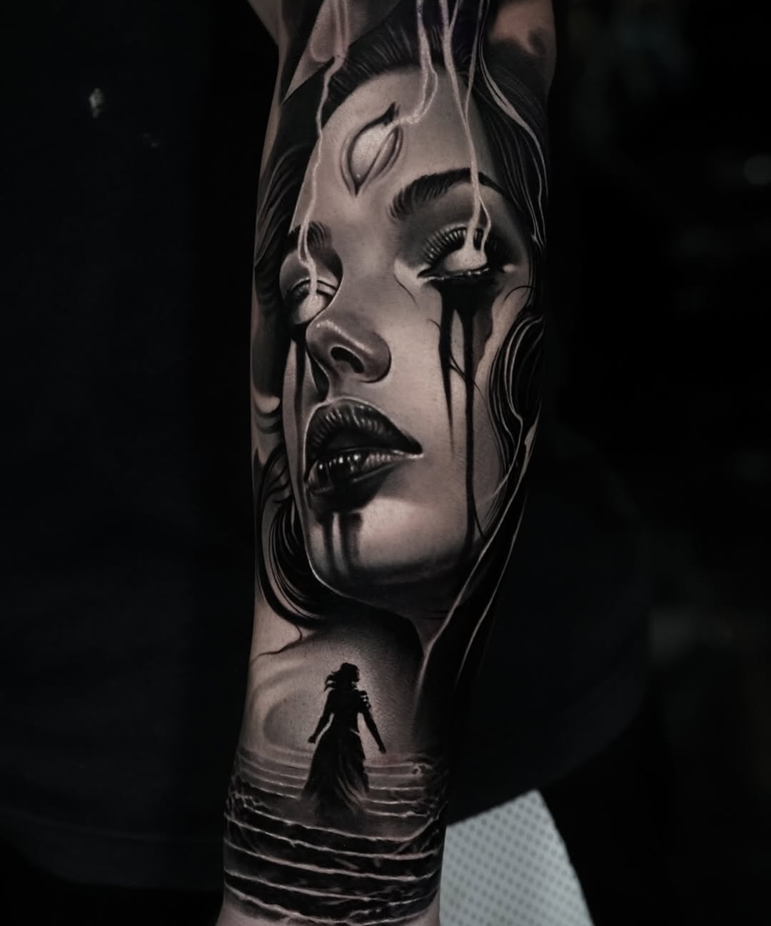 Tattoo by @hiramksas โ realism, black_and_grey