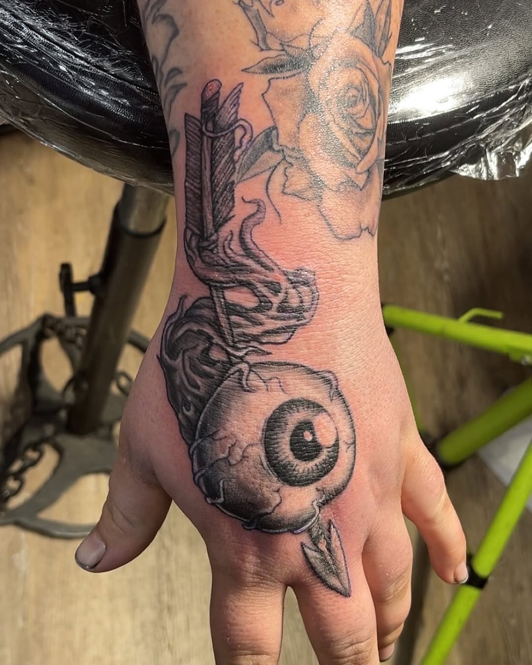Tattoo by @gauge.creations — black_and_grey, realism