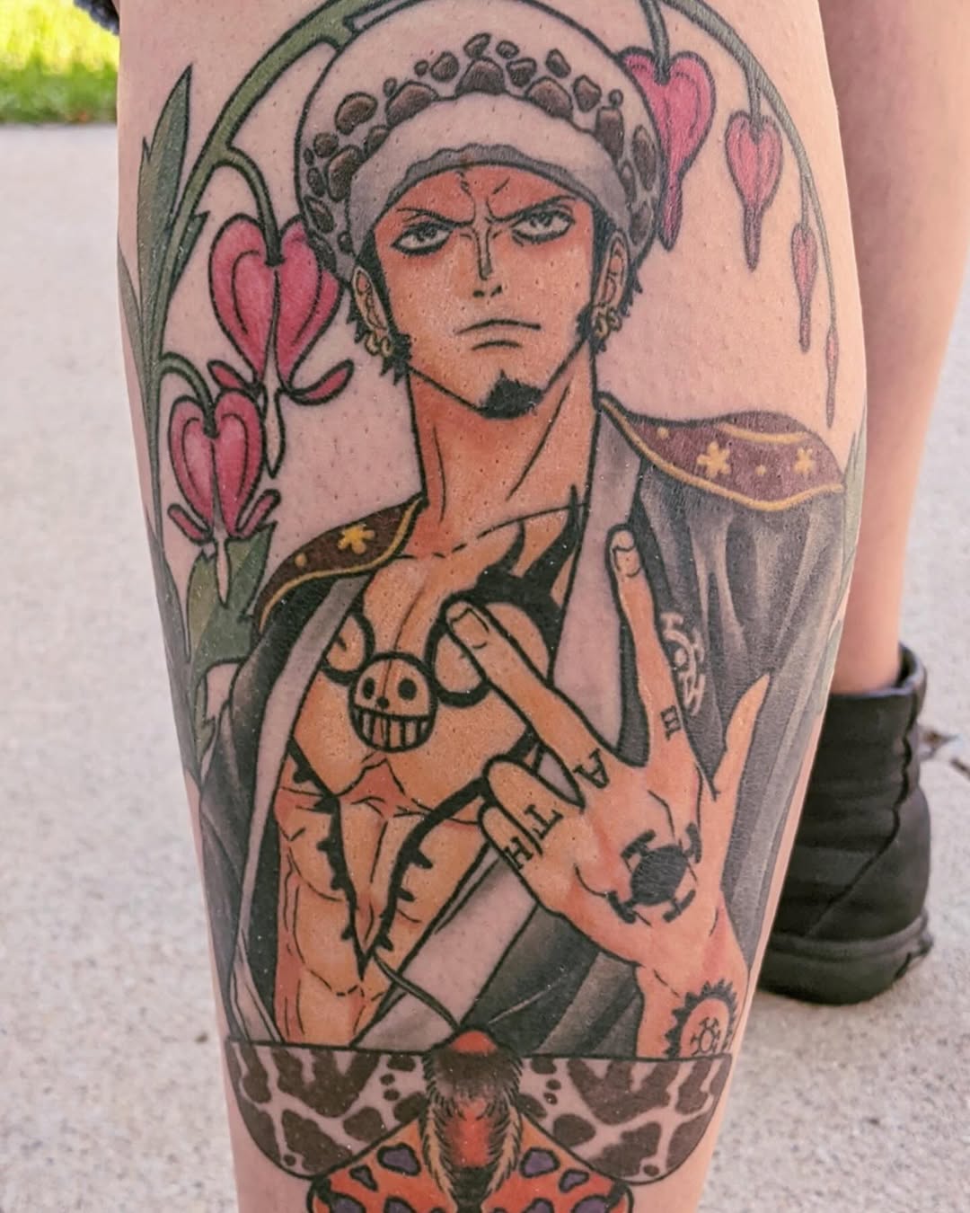 Tattoo by @robotattoos — anime, realism