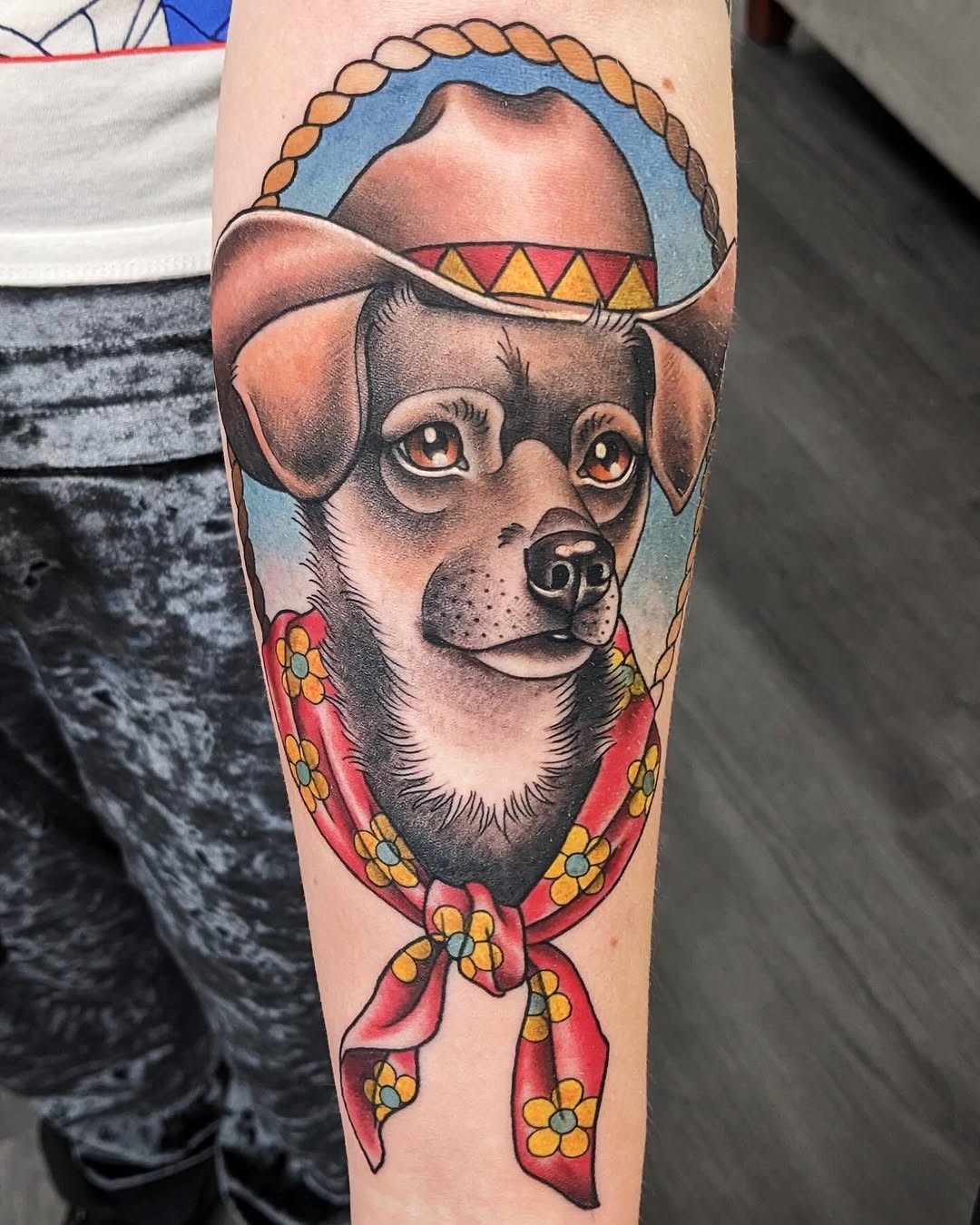 Tattoo by @robotattoos — neo_traditional, realism
