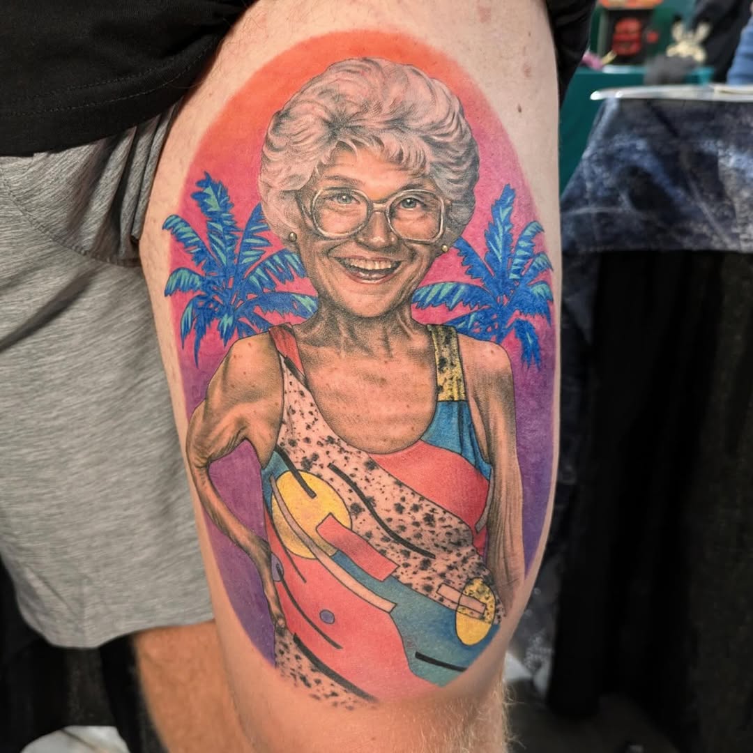 Tattoo by @robotattoos — realism, new_school