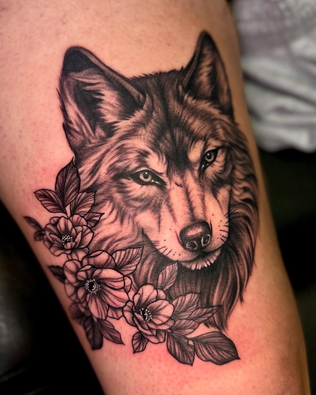 Tattoo by @sheebztatz β realism, black_and_grey