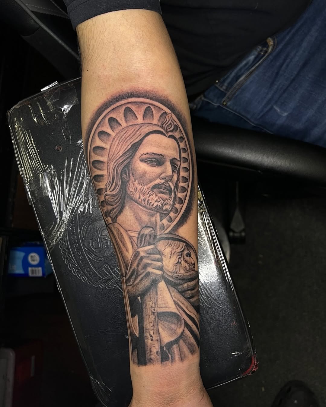Tattoo by @jt_ink — realism, black_and_grey