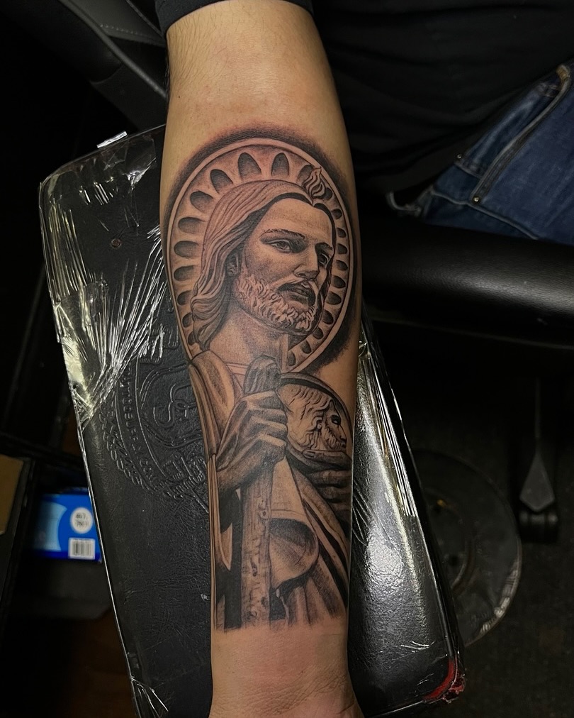 Tattoo by @jt_ink — realism, black_and_grey