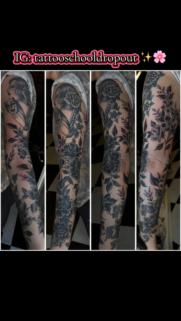 Tattoo by @tattooschooldropout — black_and_grey, realism