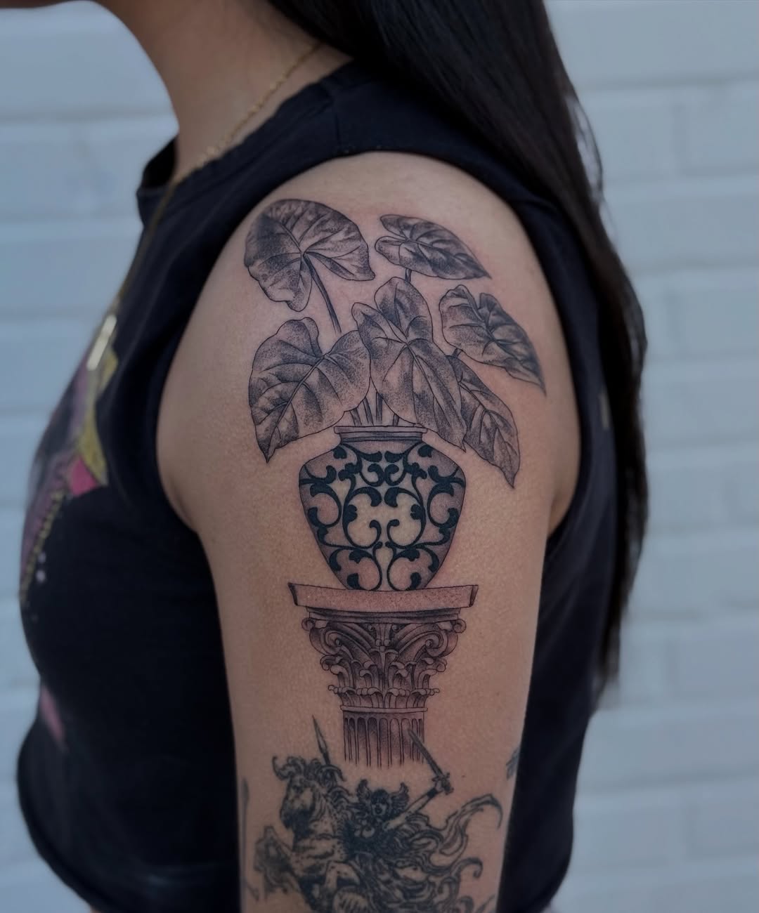 Tattoo by @krystaltattoo β black_and_grey, realism