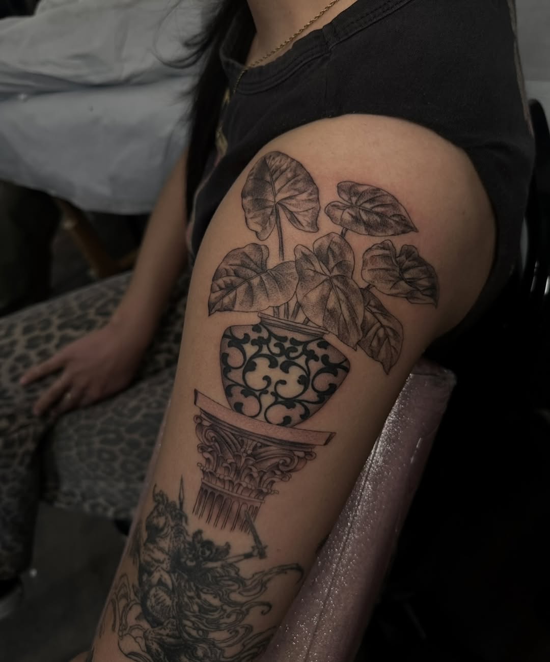 Tattoo by @krystaltattoo β black_and_grey, realism