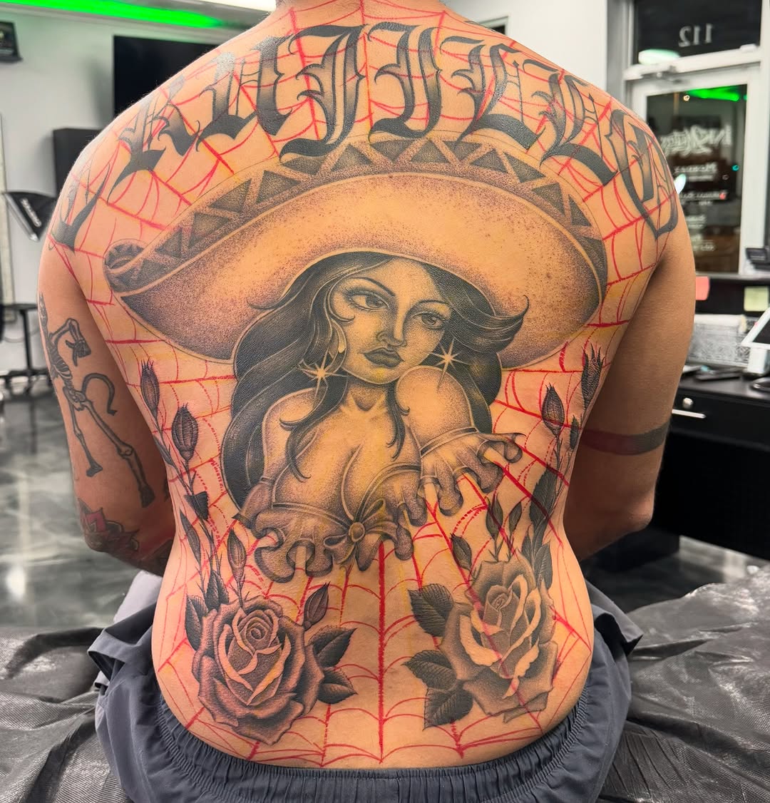 Tattoo by @aintnothinbutagthang817 β chicano, lettering_script