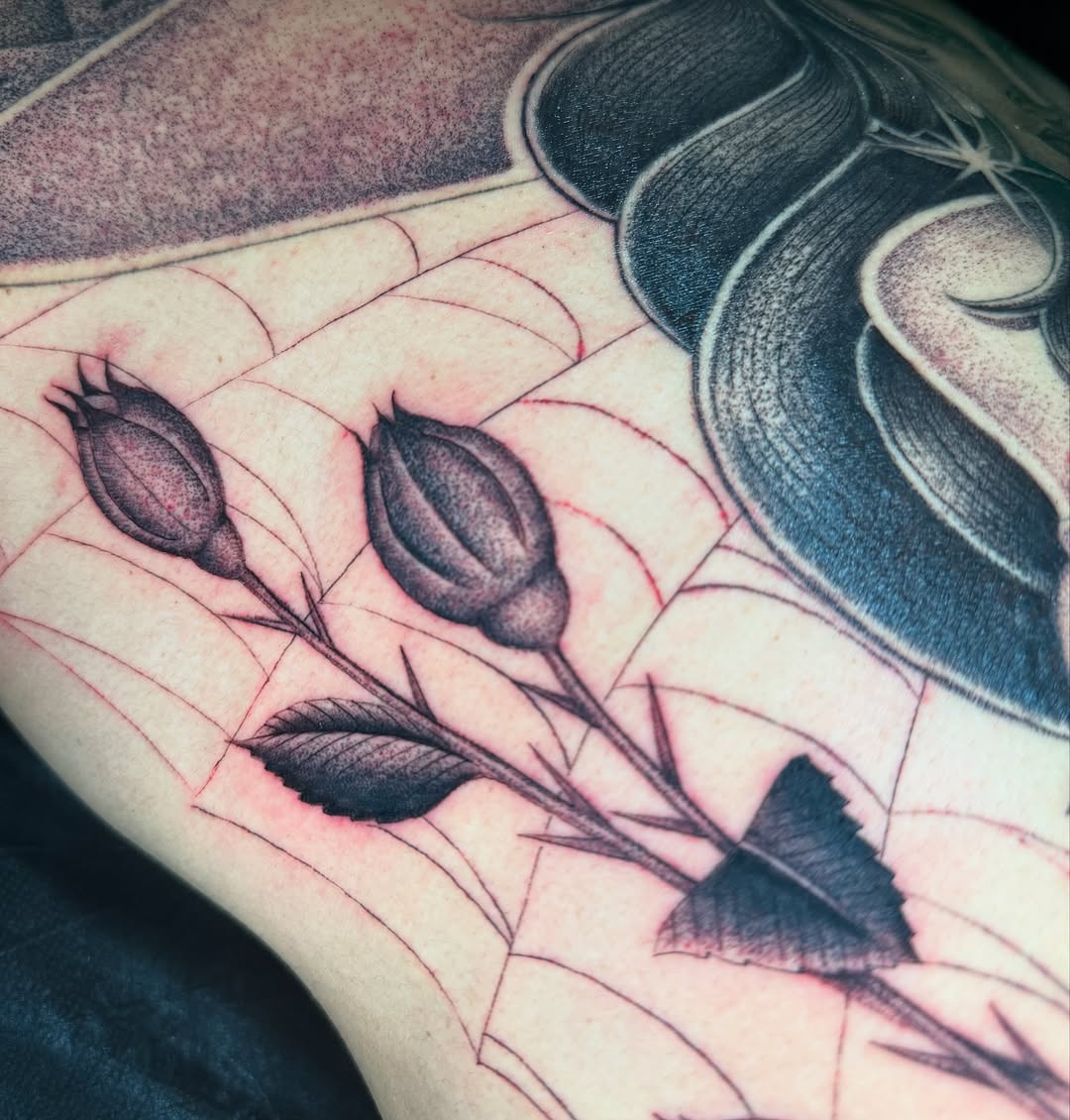 Tattoo by @aintnothinbutagthang817 β black_and_grey, realism