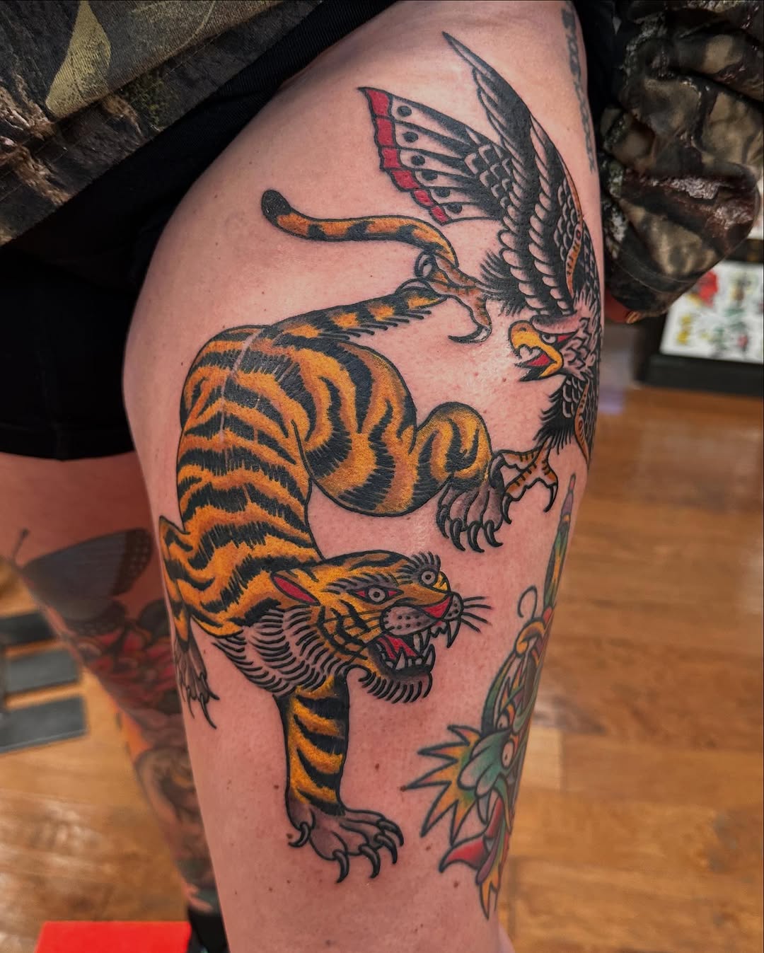 Tattoo by @bismarkpinera1 — american_traditional