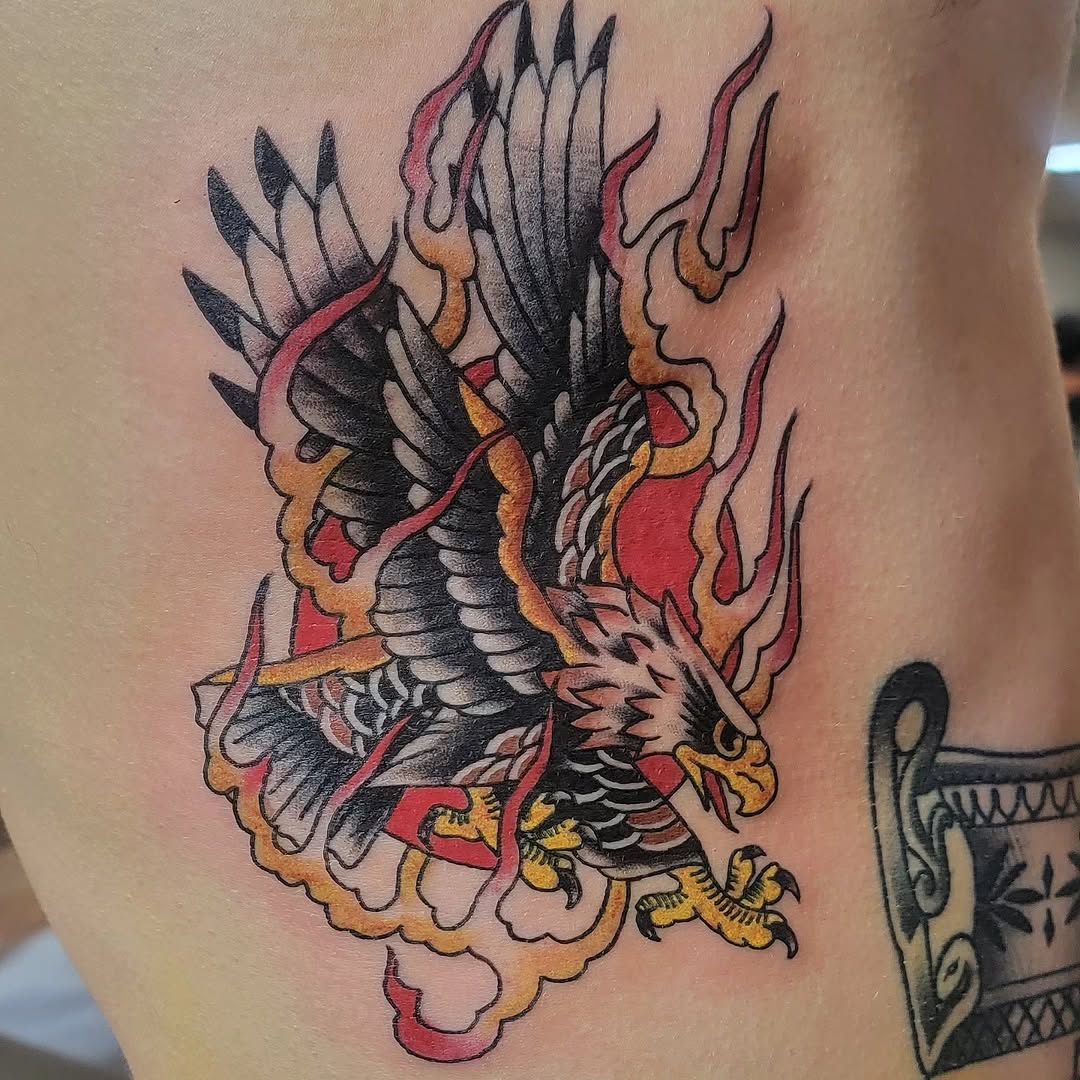 Tattoo by @painforsaletattooing_ — american_traditional
