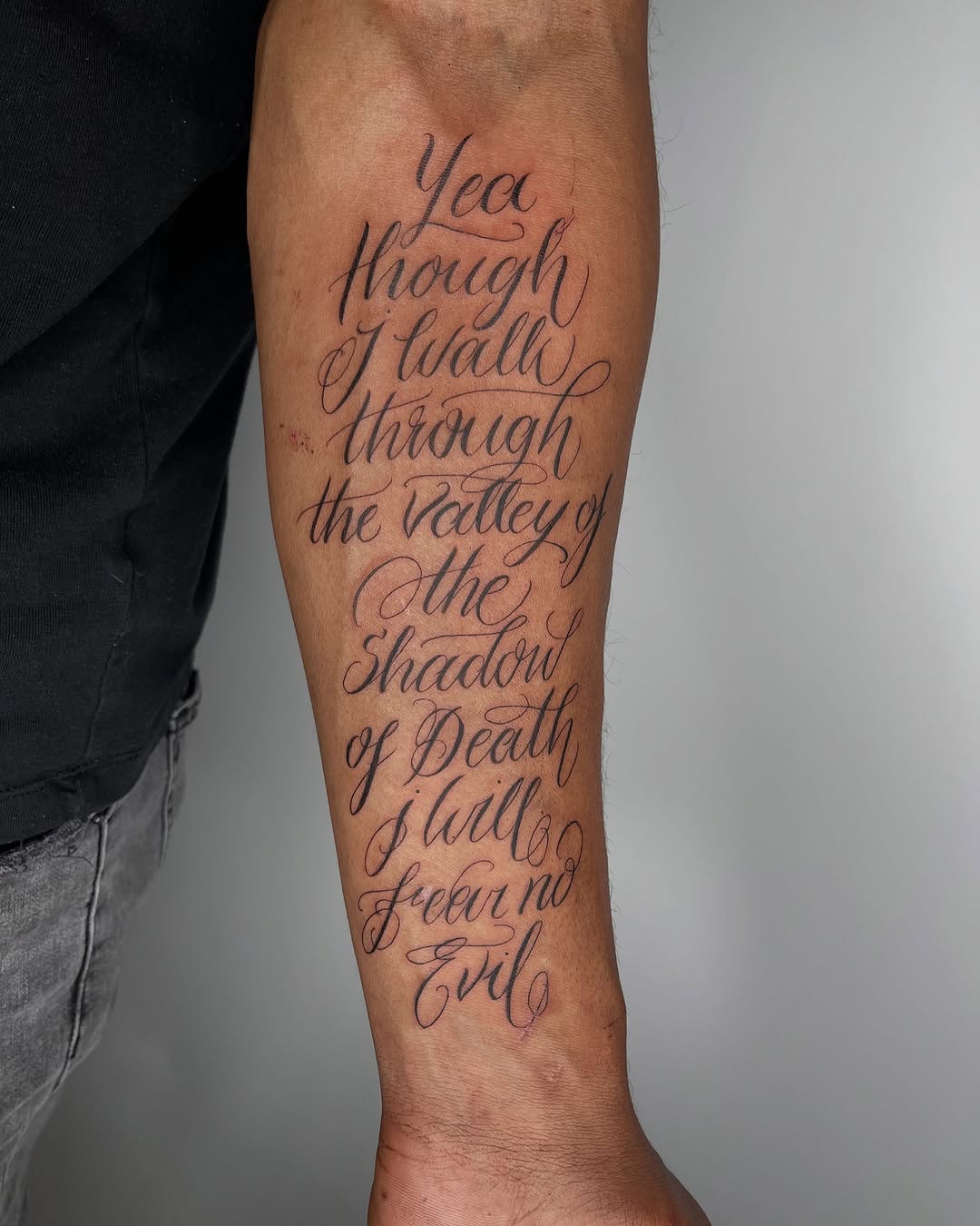 Tattoo by @nicol.ink_ — lettering_script, fine_line