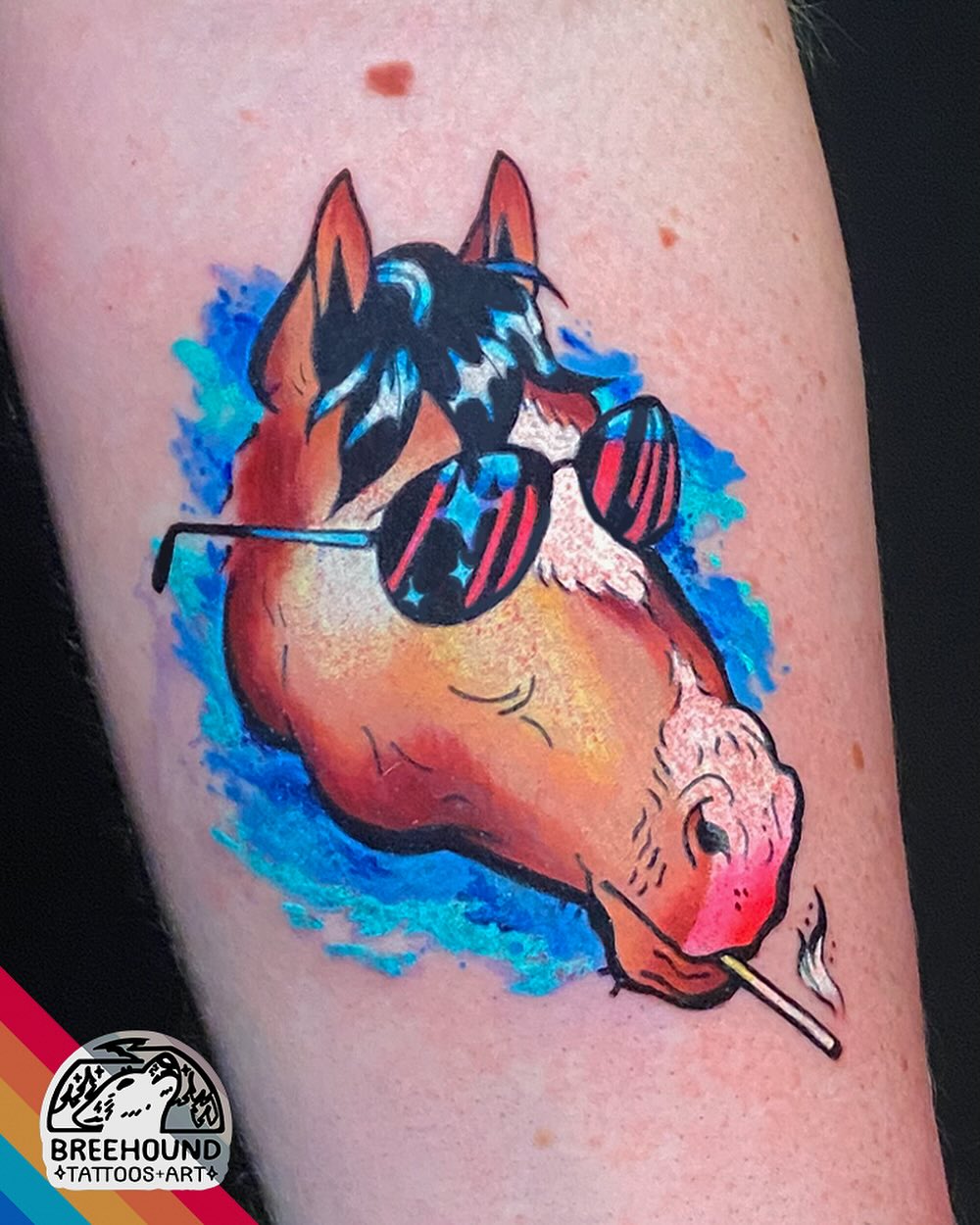 Tattoo by @breehound β new_school, realism