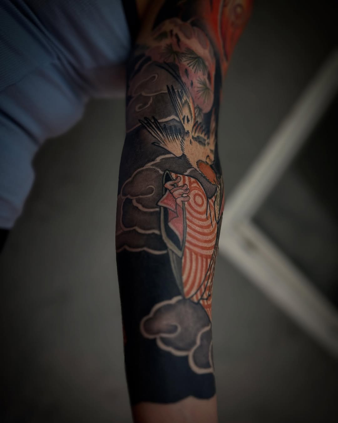 Tattoo by @morgan_tattoos — japanese_irezumi, blackwork