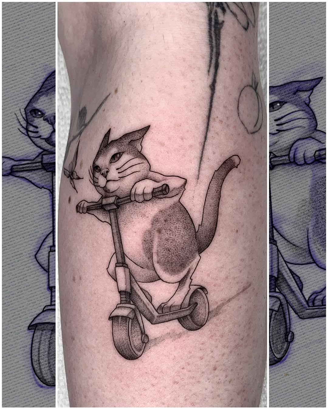 Tattoo by @lvl40lich — black_and_grey, realism