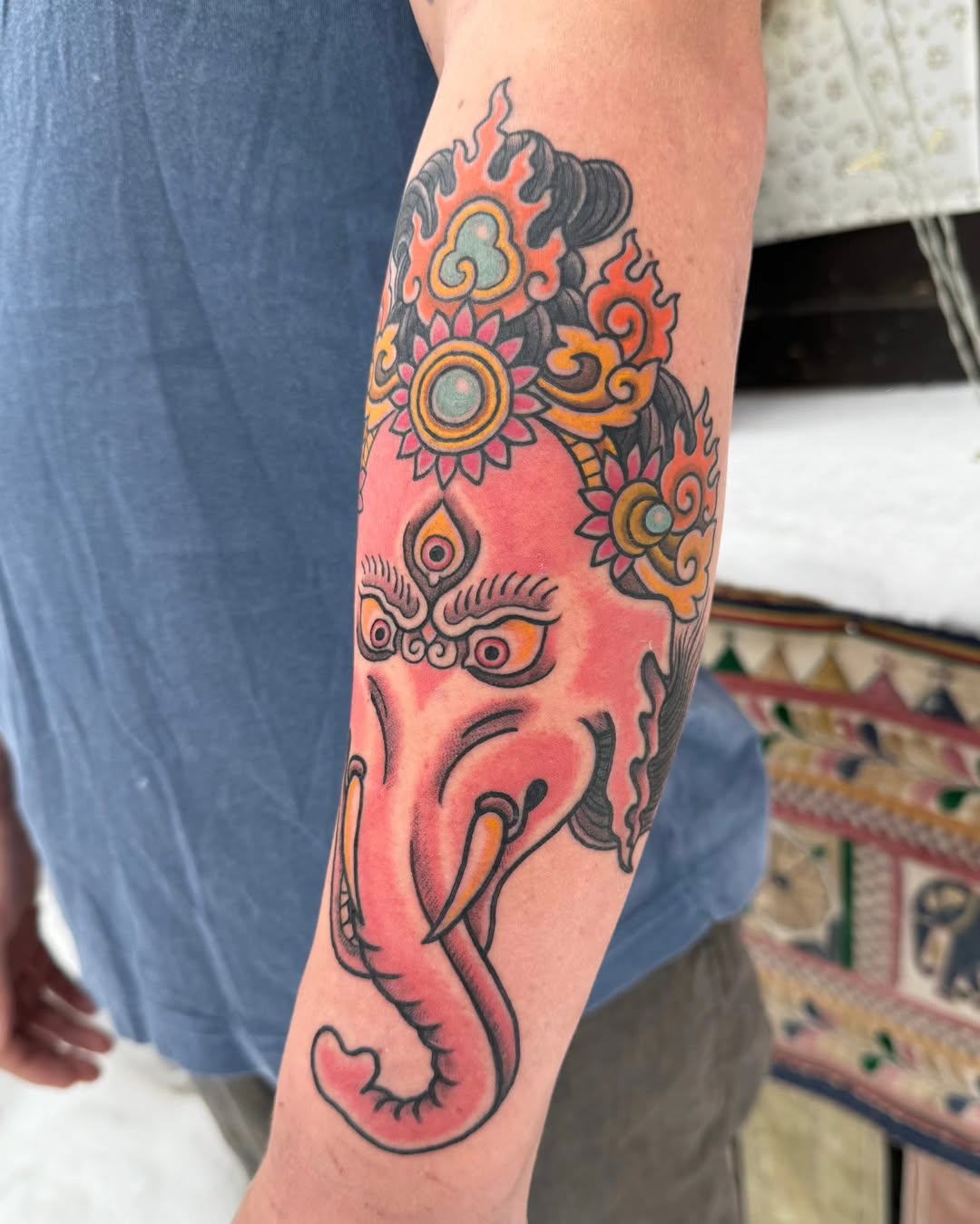 Tattoo by @ravi_chandra_tattoos — new_school