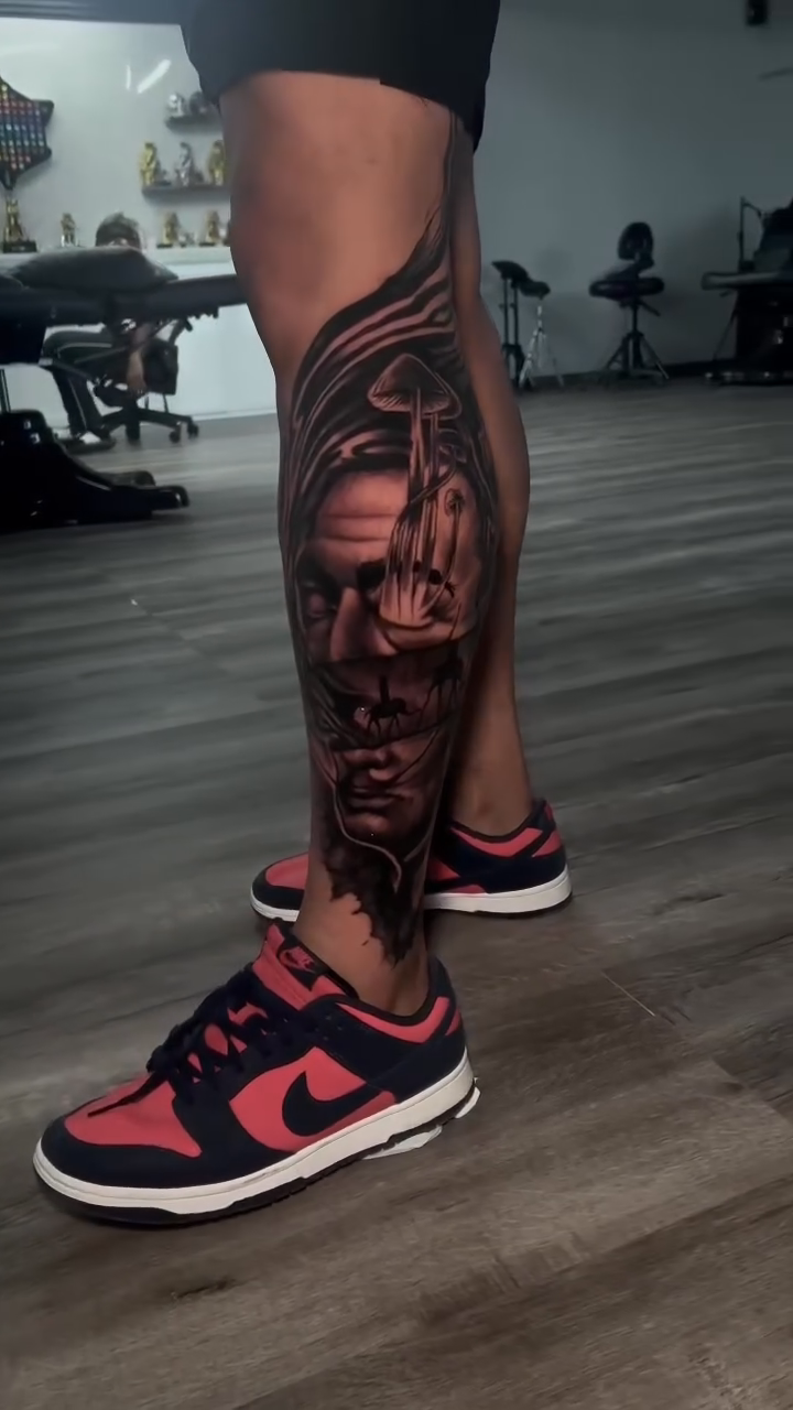Tattoo by @greytatto_93 — realism, black_and_grey
