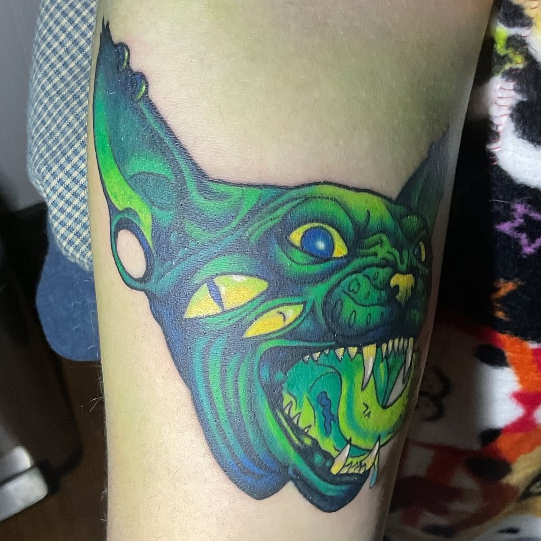 Tattoo by @withencroft_tattoos โ dark_realism