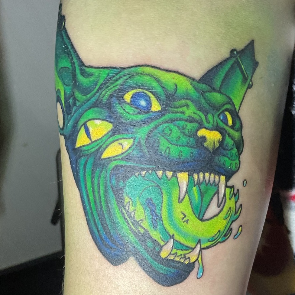 Tattoo by @withencroft_tattoos โ dark_realism