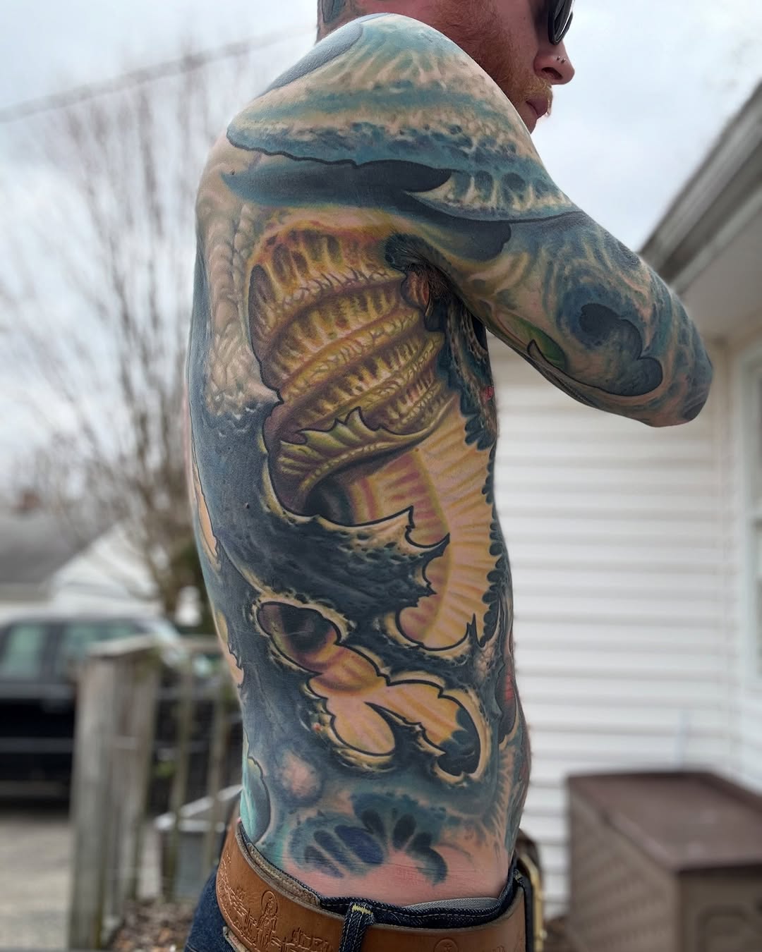 Tattoo by @tymcewen โ japanese_irezumi, realism