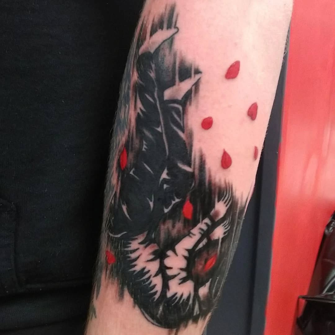 Tattoo by @franklinstein99 — trash_polka