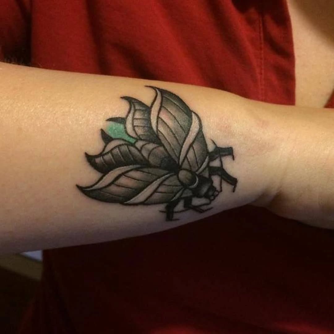 Tattoo by @franklinstein99 — black_and_grey, illustrative