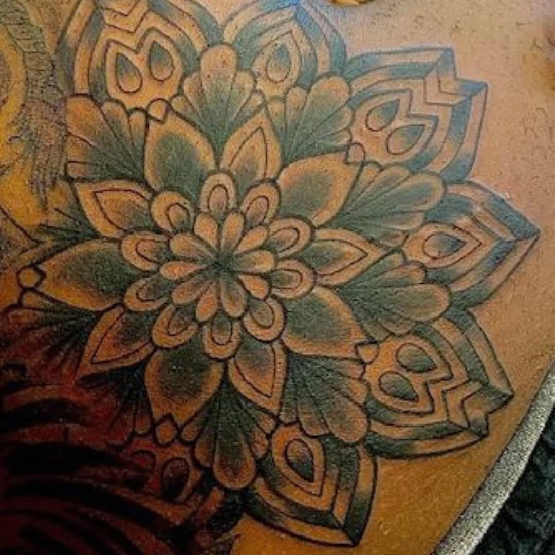 Tattoo by @franklinstein99 — geometric, ornamental