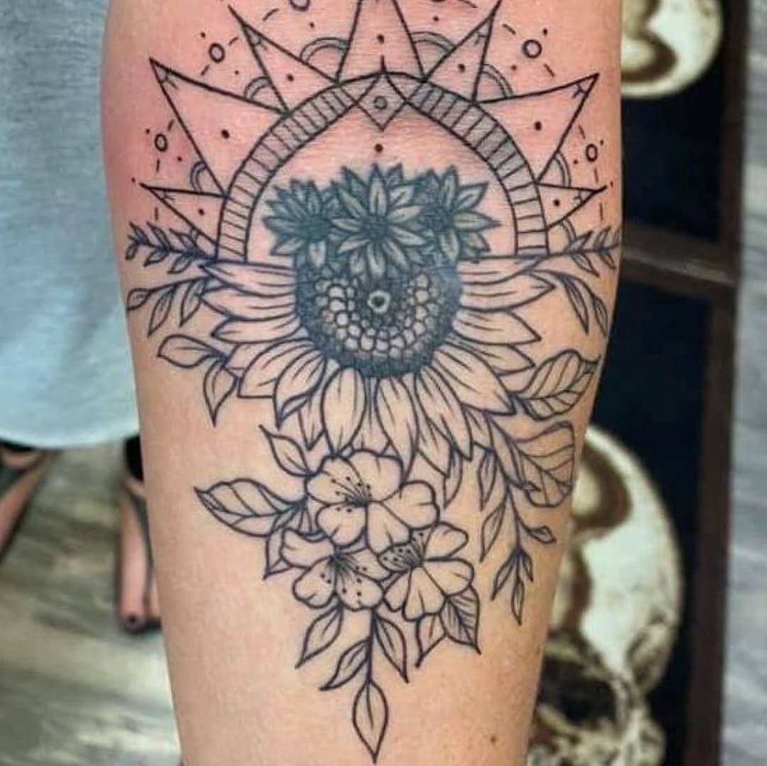 Tattoo by @franklinstein99 — fine_line, dotwork