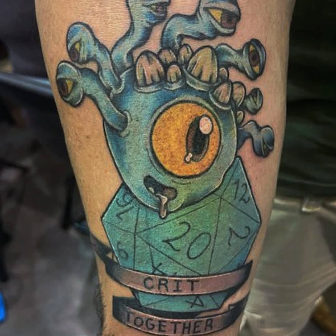 Tattoo by @franklinstein99 — new_school, anime