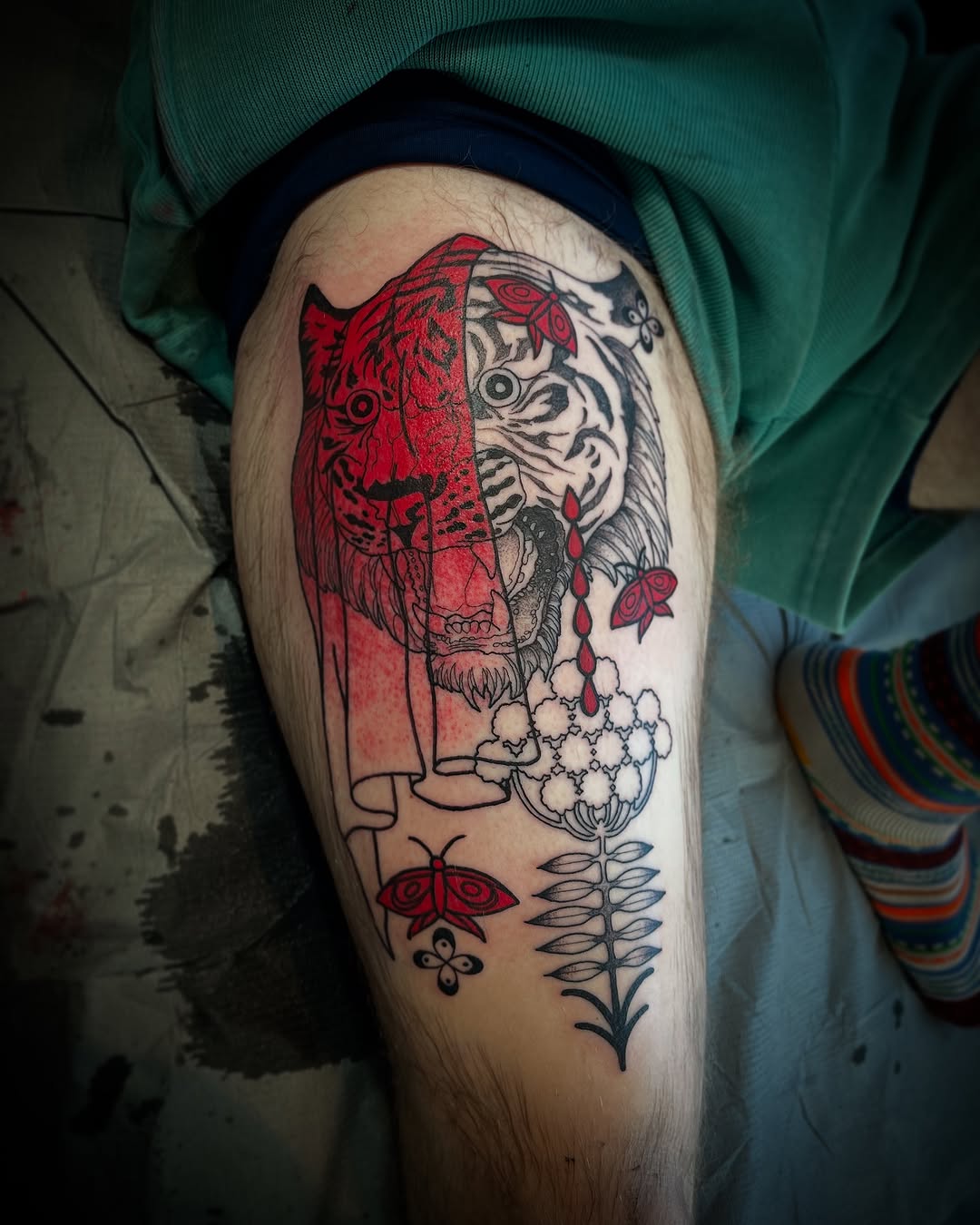 Tattoo by @fraserwright — trash_polka, illustrative