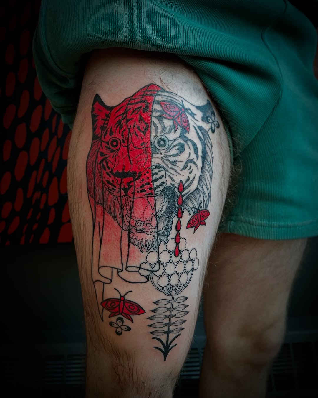 Tattoo by @fraserwright — trash_polka, black_and_grey